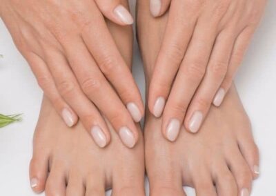 pedicure services at glow citi